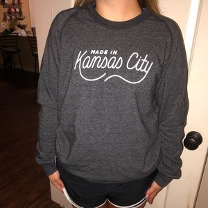 Black “Made In KC” sweatshirt